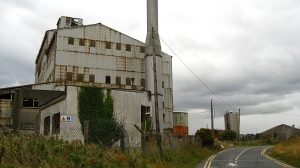 Factory building at the back of Arklow Harbour Co Wicklow Ireland