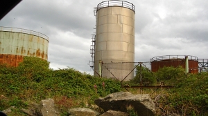 Silo at the back Arklow Harbour Co Wicklow Ireland 3